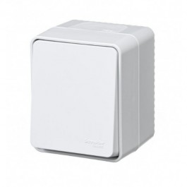 ATN540161 Выключатель одноклавишный с 2-х мест открытой установки AtlasDesign Profi54 IP54 Белый