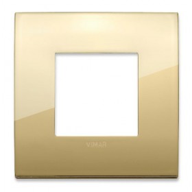 Рамка 1-ая Vimar Classic Metal-Elite Золотистый 19642.07 IP20