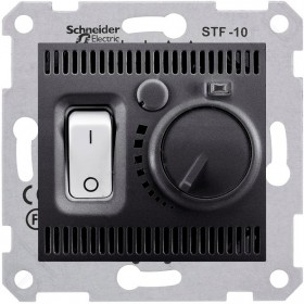Термостат Schneider Electric Sedna Черный SDN6000170 IP20 комнатный