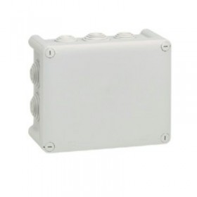 Коробка распределительная Plexo IP55 открытого монтажа, 155х110х74мм, серый Legrand 92042