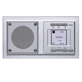 Встраиваемое радио Peha Aura Алюминий (D 20.485.70) Radio 174913