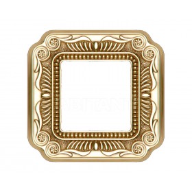 Рамка 1-ая Fede Toscana Firenze Bright Gold FD01361OB IP20