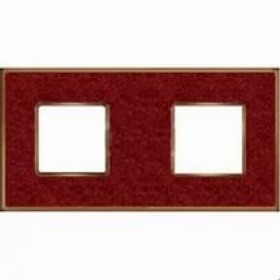 Рамка 2-ая Fede Vintage Corinto Pompei Red/Золото FD01332PROB IP20