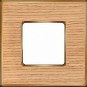 Рамка 1-ая Fede Vintage Wood Дуб/Золото FD01311OOB IP20