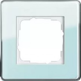 Рамка 1-ая Gira Esprit Glass C Стекло салатовое 211518 IP20