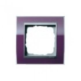 Рамка 1-ая Gira Event Clear Фиолетовый/Алюминий 211756 IP20