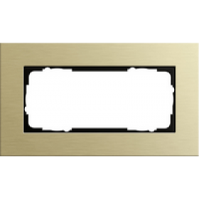 Рамка 2-ая Gira Esprit Алюминий/Золотой 1002217 IP20