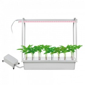 Фитосветильник для растений светодиодный LED с подставкой и компрессором Минисад AQUA UL-00004497 Uniel ULT-P44C-10W/SPLE IP20 AQUA WHITE